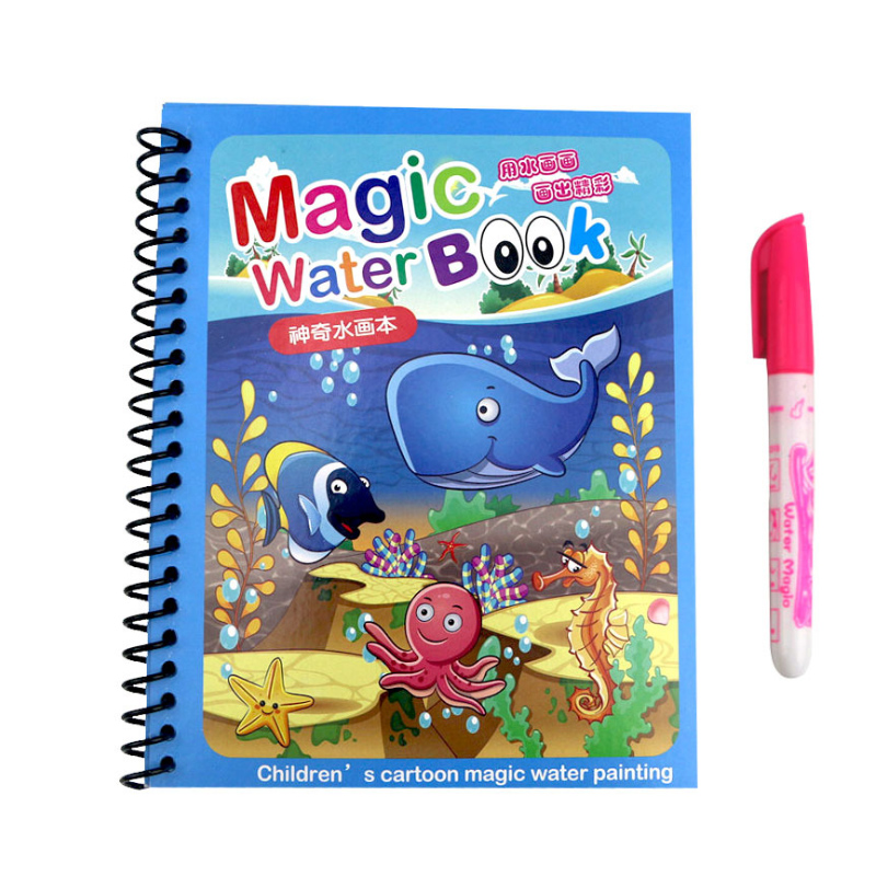 Reusable Water Magic Coloring Book - Hot Sale Reusable Magic Water Drawing