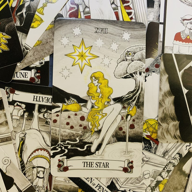 Secret Mirror Tarot cards 80 d - огляд і ціна Tarot Deck With Guidebook