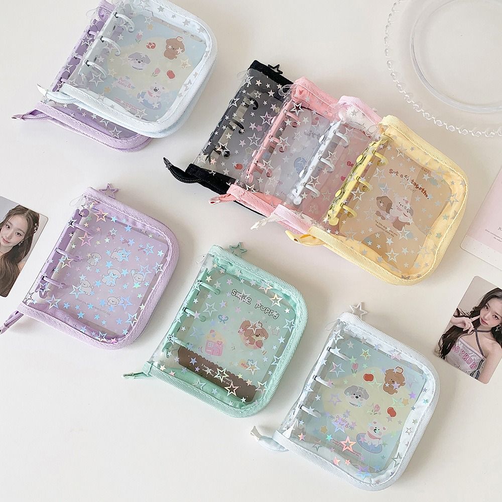 1pc Portable PVC A8 Card Binde - огляд і ціна Kpop Photo Card Binder 3 Inch