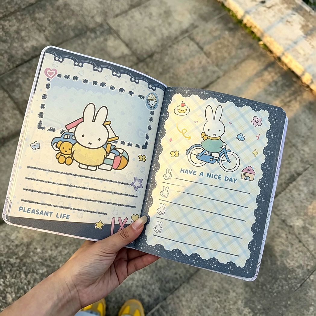 Vintage Denim Miffy Rabbit Lea - огляд і ціна Vintage Leather Journal Notebook
