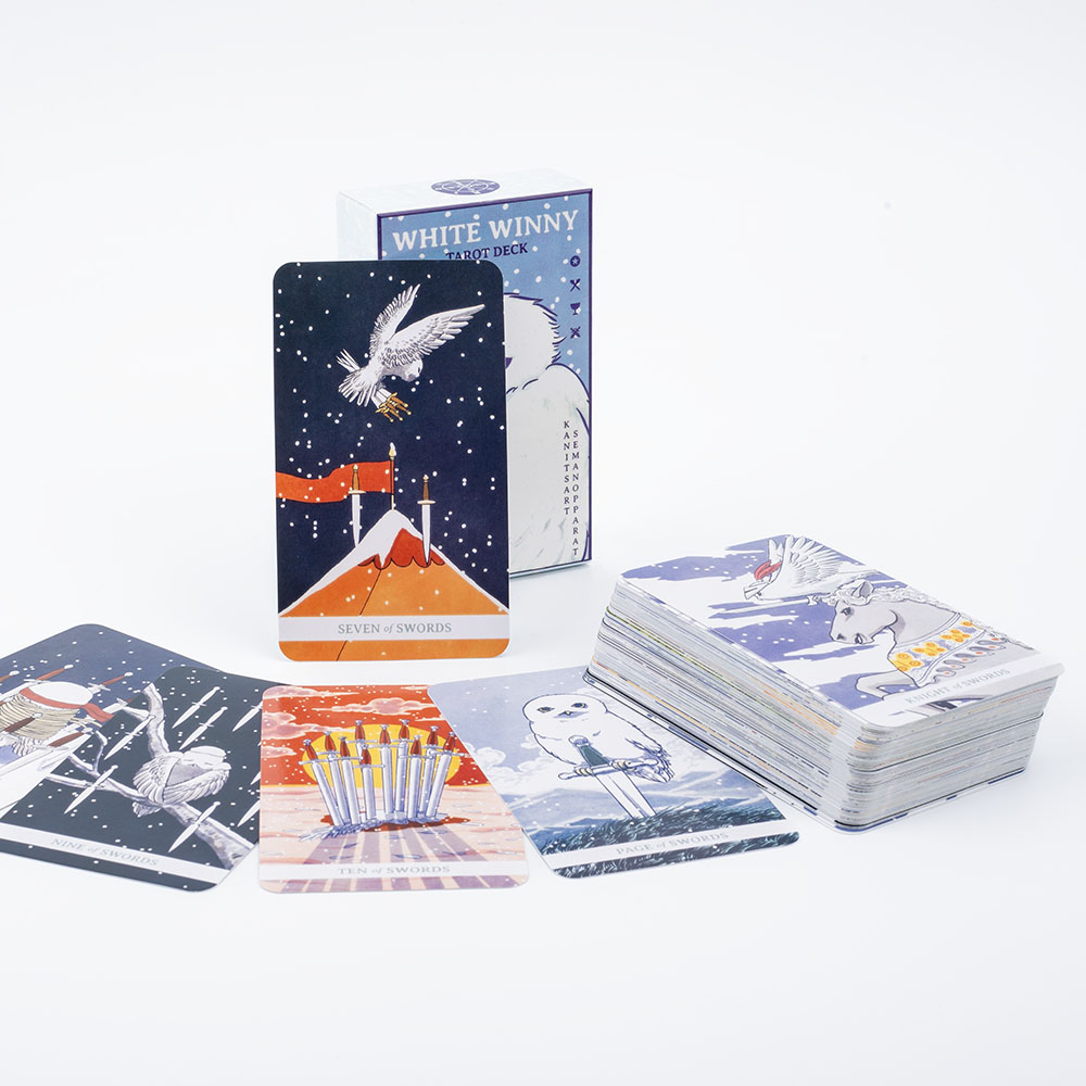 White Winny Tarot English Edit - огляд і ціна Tarot Deck With Guidebook