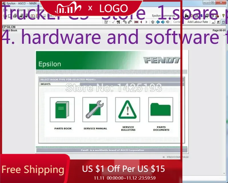 TruckEPC3 FENDT Spare Parts Bo - огляд і ціна Books