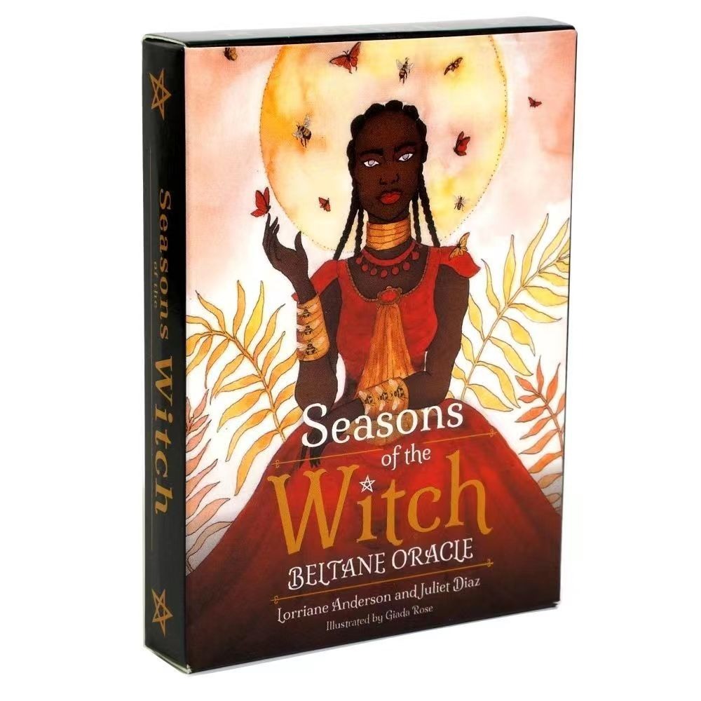 11*6.5cm Season of Witch Oracl - огляд і ціна Tarot Deck With Guidebook