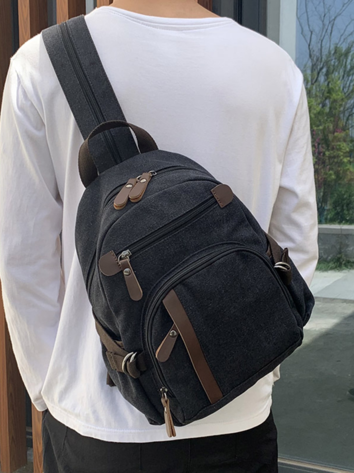 Small Canvas Backpack Leisure  - огляд і ціна Books
